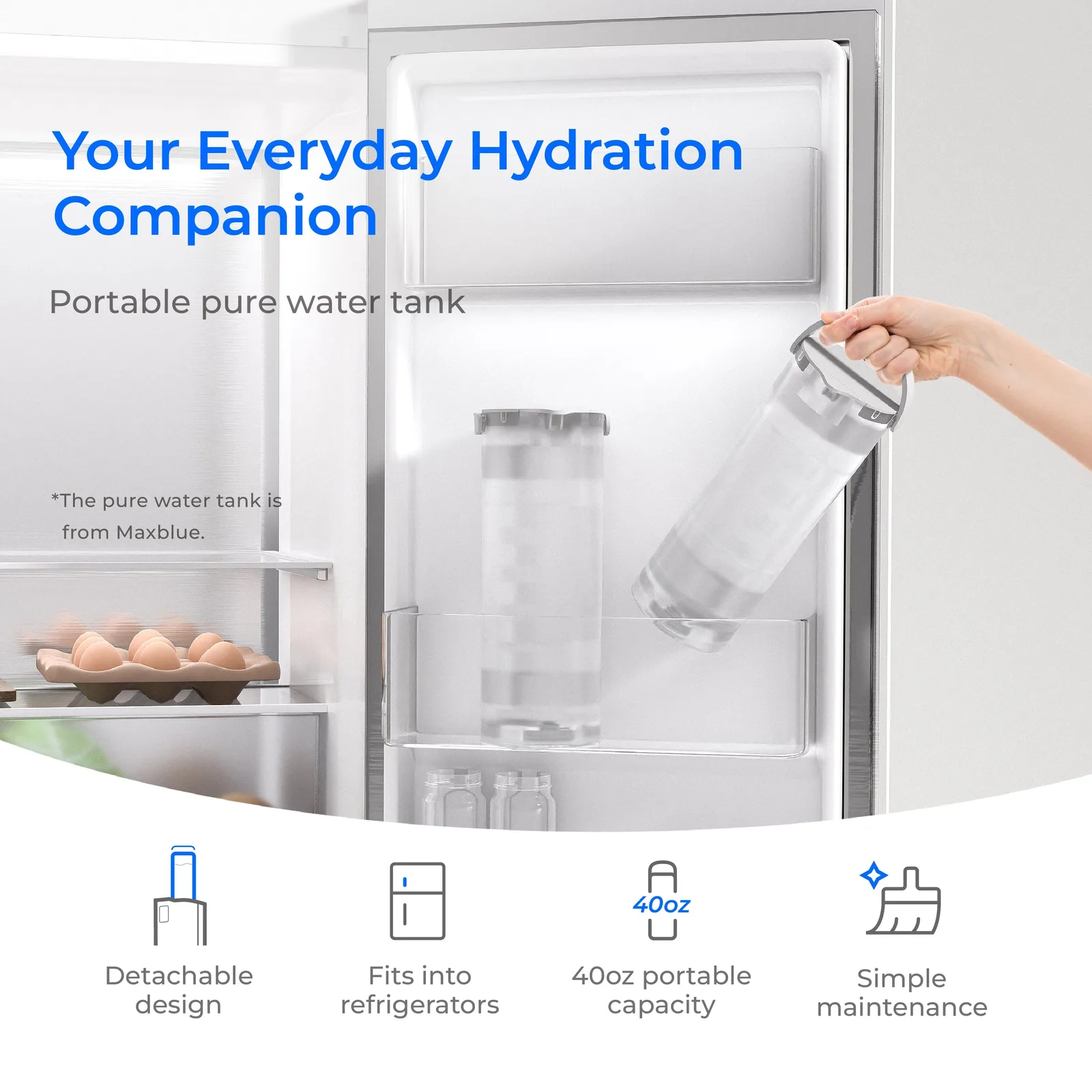Vista 3 de Waterdrop C1H Instant Hot Water Reverse Osmosis System