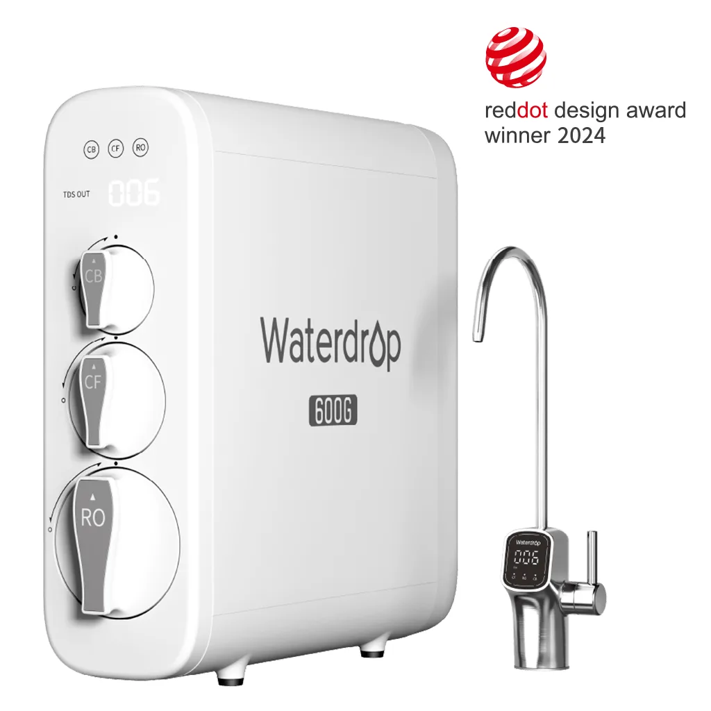 600 GPD Fast Flow Reverse Osmosis System - Waterdrop G3P600