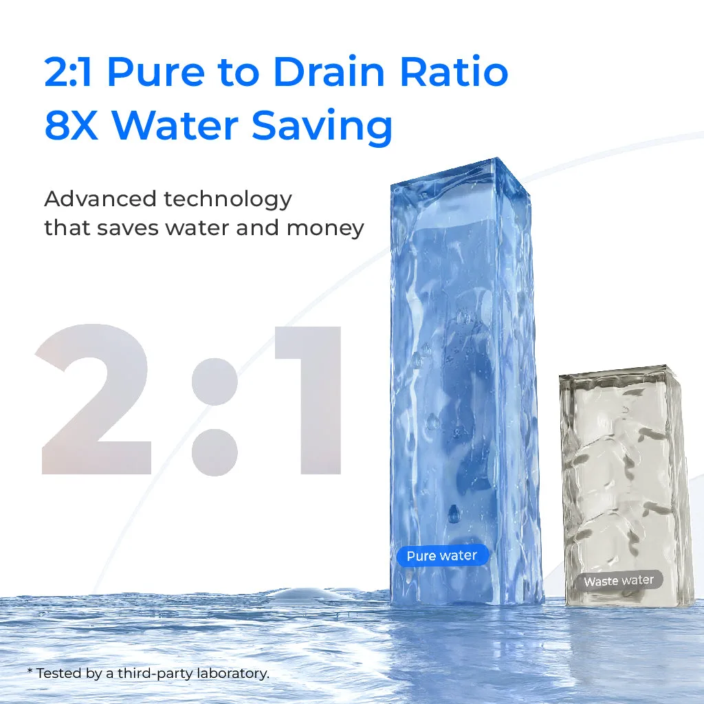 Vista 4 de 600 GPD Fast Flow Reverse Osmosis System - Waterdrop G3P600